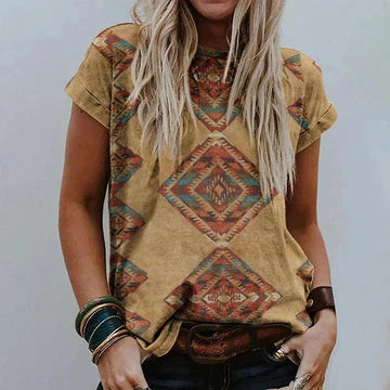 Stilla | Top Med Vintage Tryk
