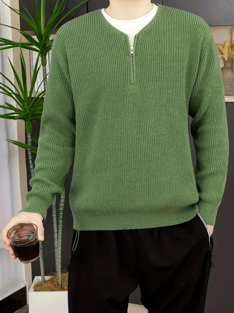 Stilla | Stribet Pullover til Mænd