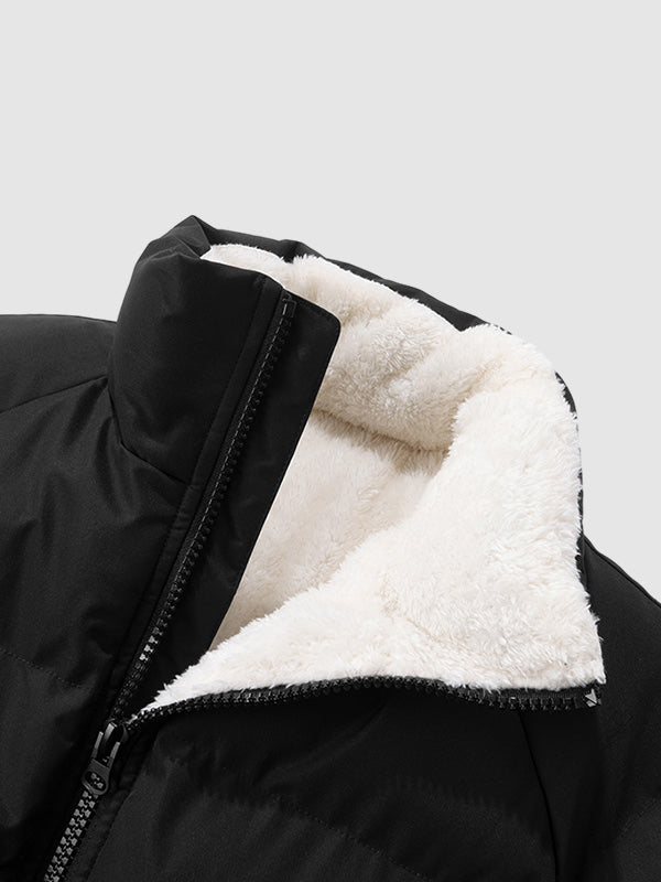 Stilla | Fleece-fôret pufferjakke