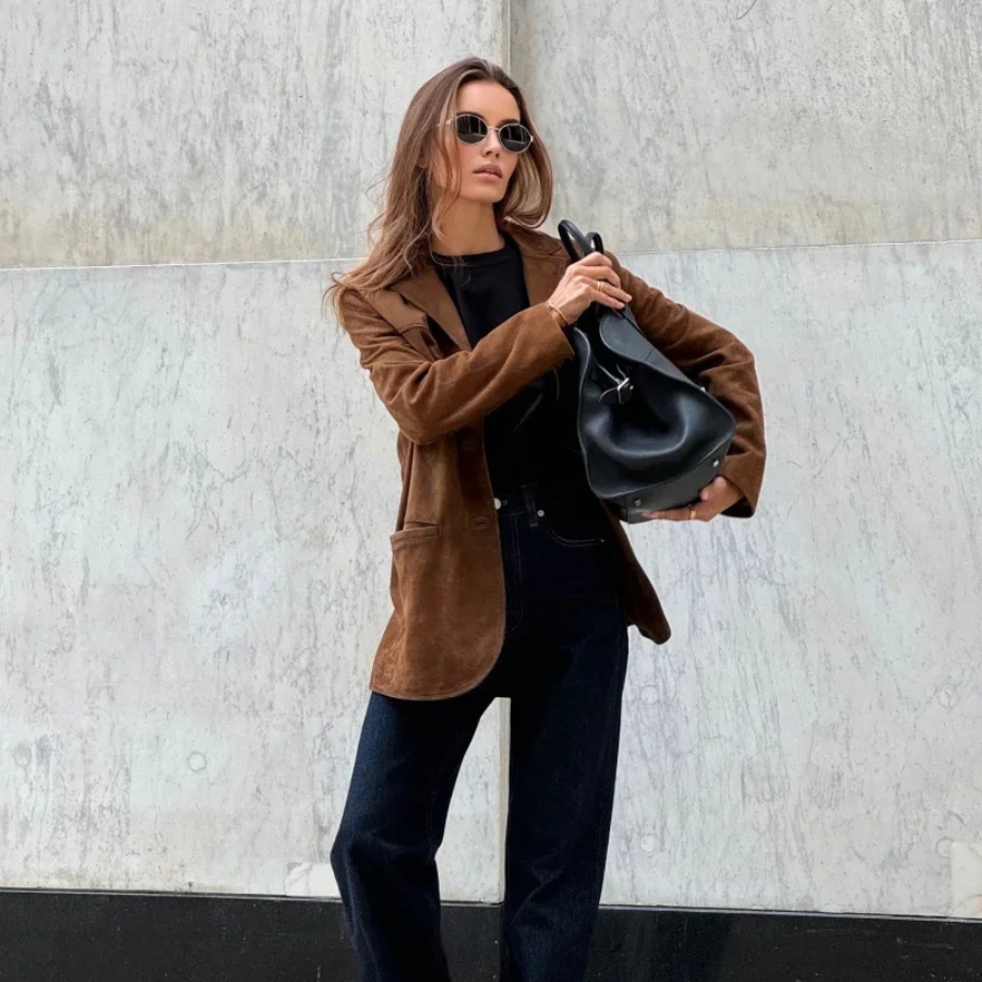 Stilla | Dameblazer Med Revers