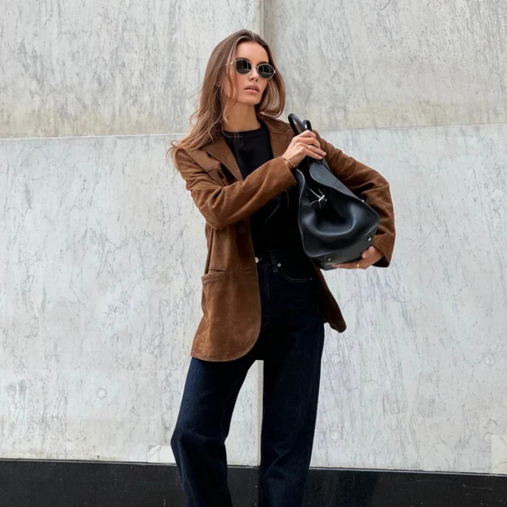 Stilla | Dameblazer Med Revers