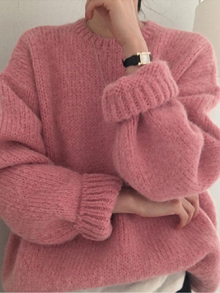 Stilla | Smuk Plus Size Strikket Pullover Til Damer