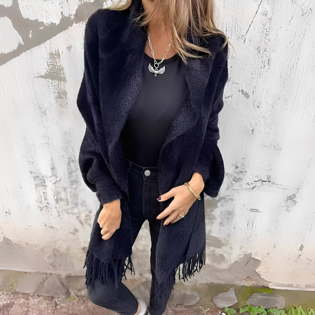 Stilla | Trendy, Afslappet Dame Strikjakke
