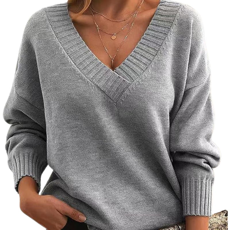 Stilla | Smart V-Udskæring Pullover til Kvinder