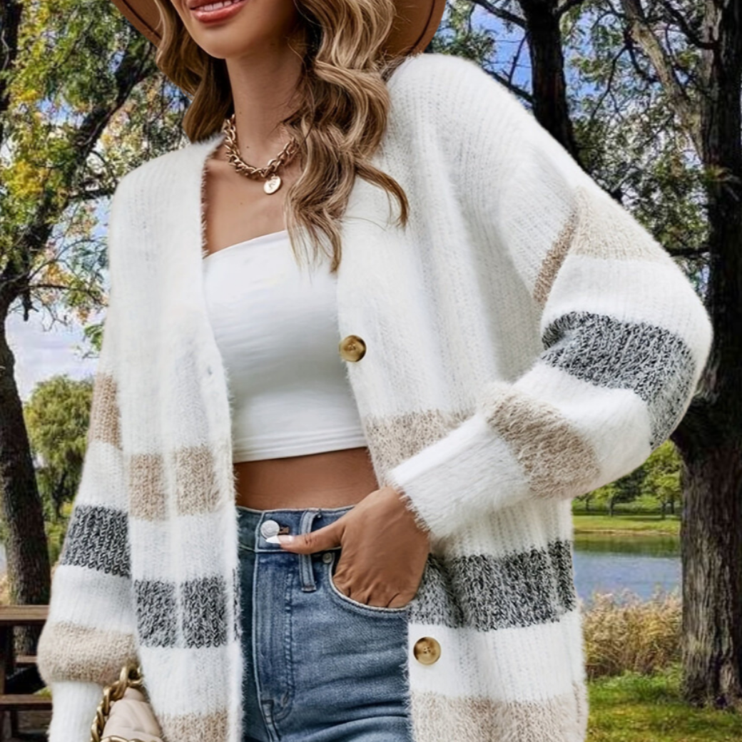 Stilla | Komfortabel dame cardigan i behageligt materiale