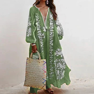 Stilla | Oversized Kjoler Med Vintage Print