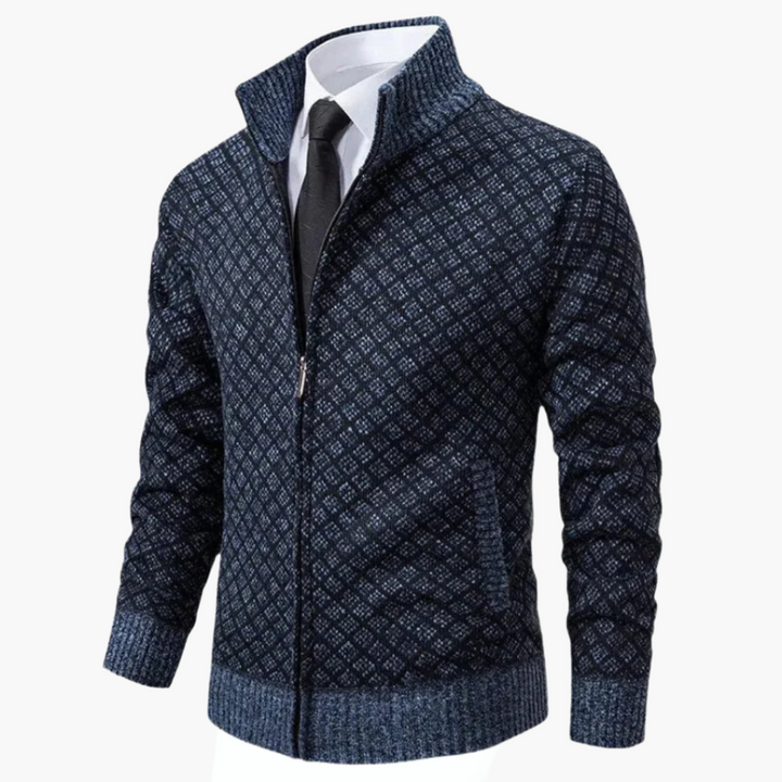 Stilla | Strikjakke I Business-Look - Elegant Fritids- og Kontorstil