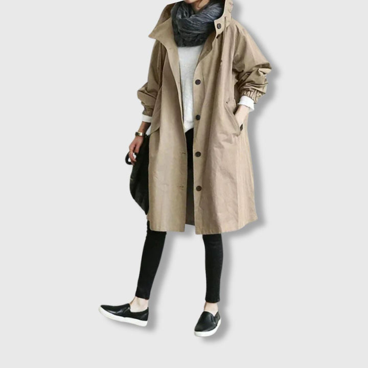 Stilla | Klassisk Trenchcoat med Moderne Elegance