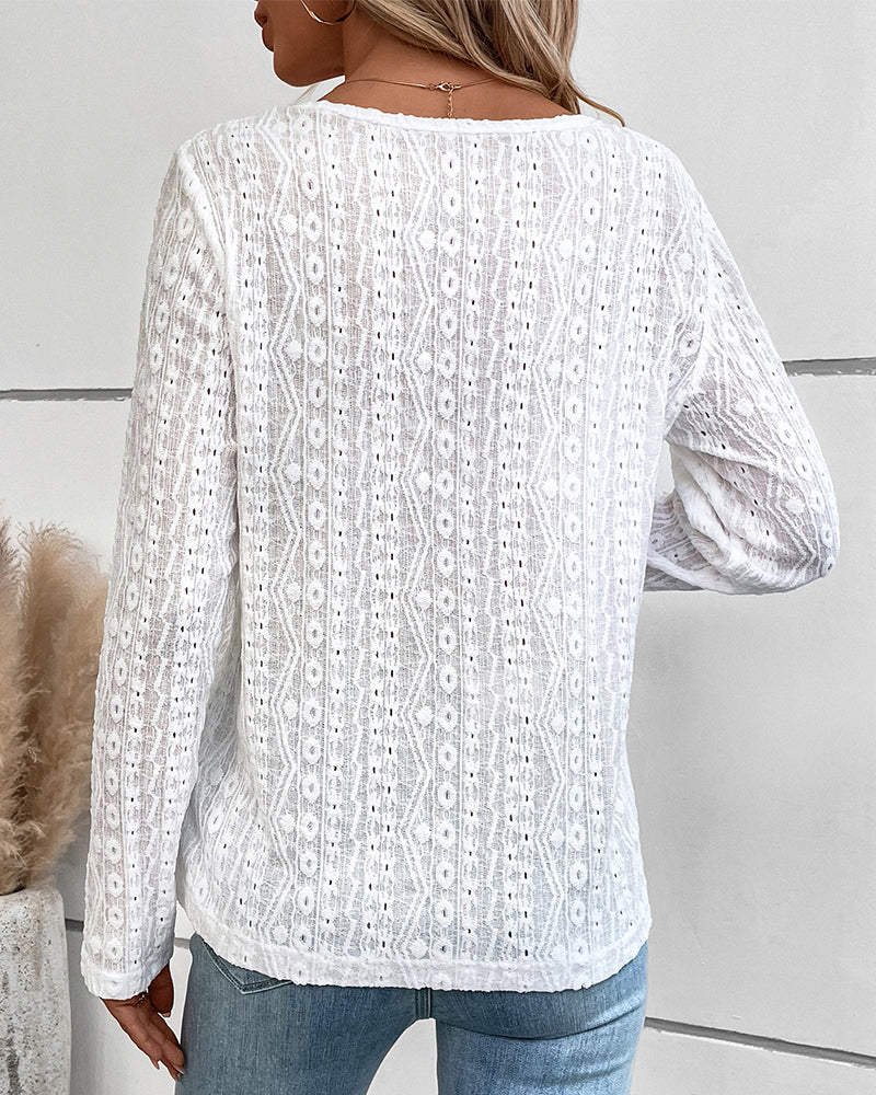 Stilla | Top med Cut Out