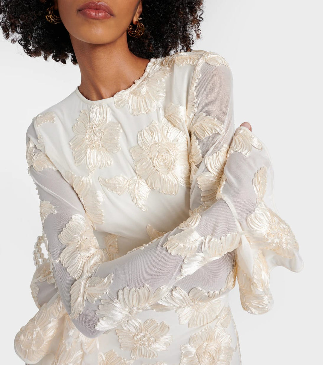 Stilla | Bridal Rosita Mesh Mini Kjole
