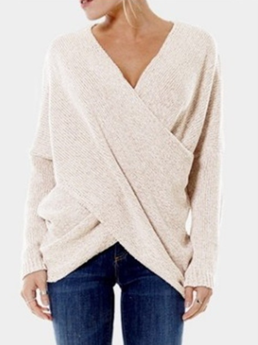 Stilla | Stilfuld &Amp; Sexet V-Hals Sweater
