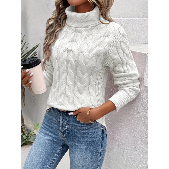 Stilla | Klassisk Elegant Polo Sweater