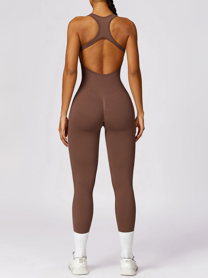 Stilla | Bae Ærmeløs Cutout Racerback Aktiv Jumpsuit