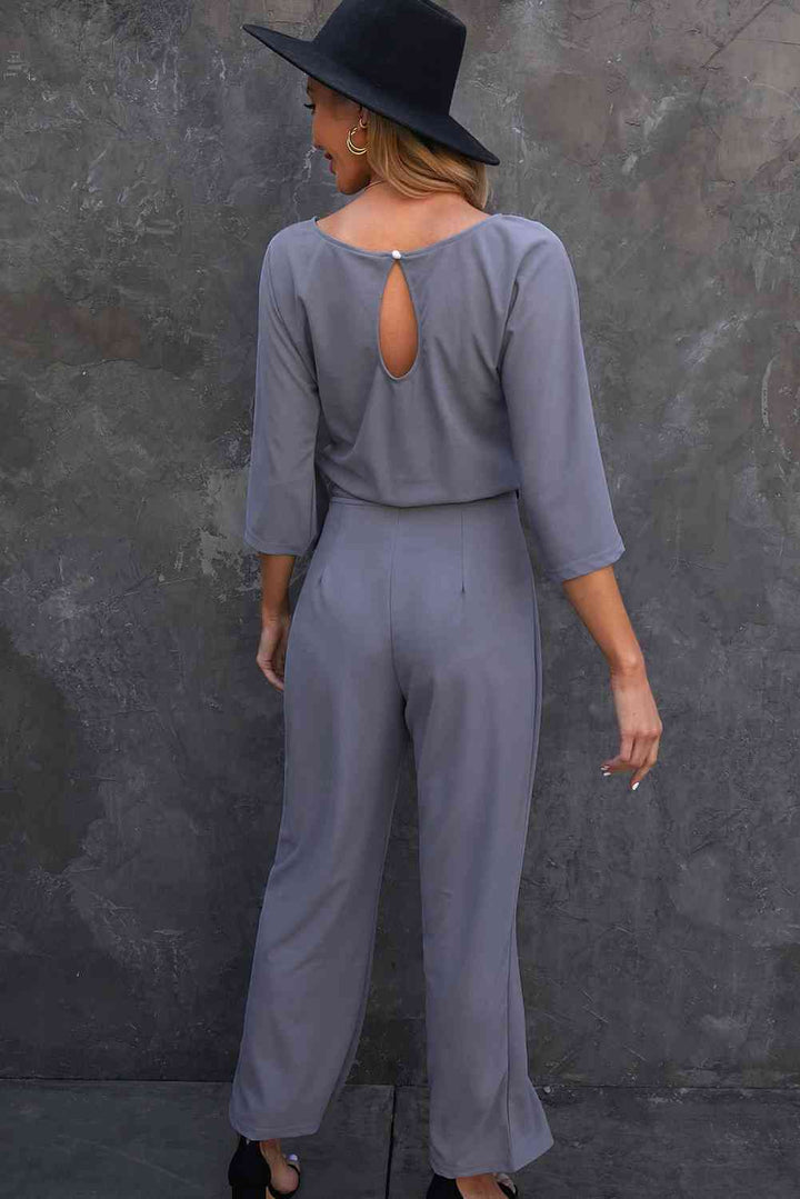 Stilla | Trekvart Ærme Jumpsuit