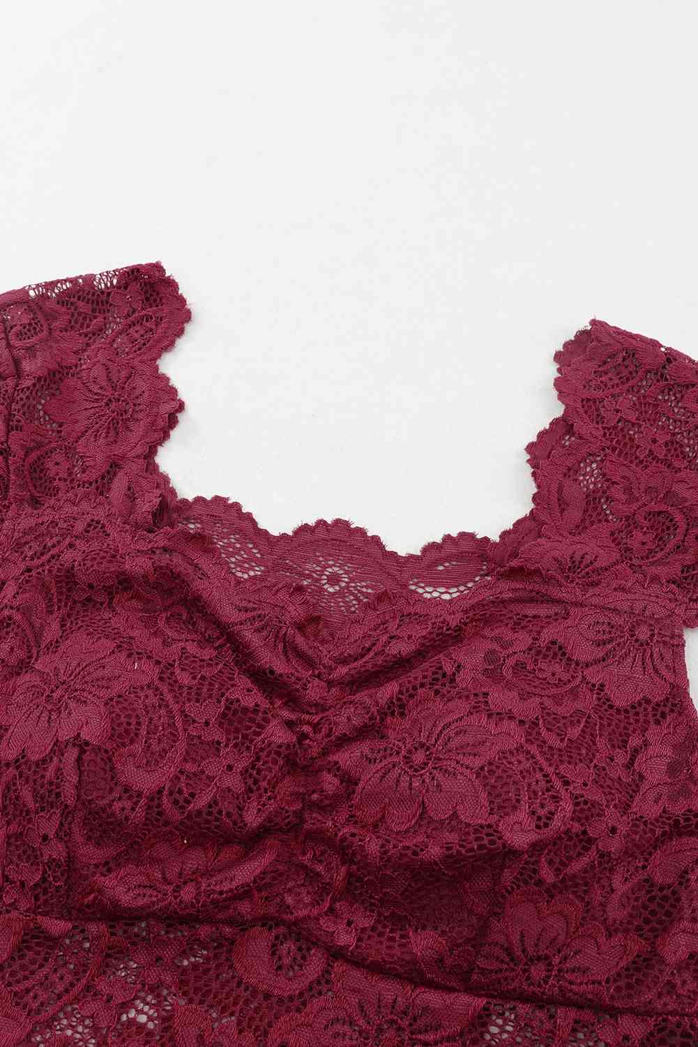 Stilla | Sweetheart Hals Blonder Bodysuit