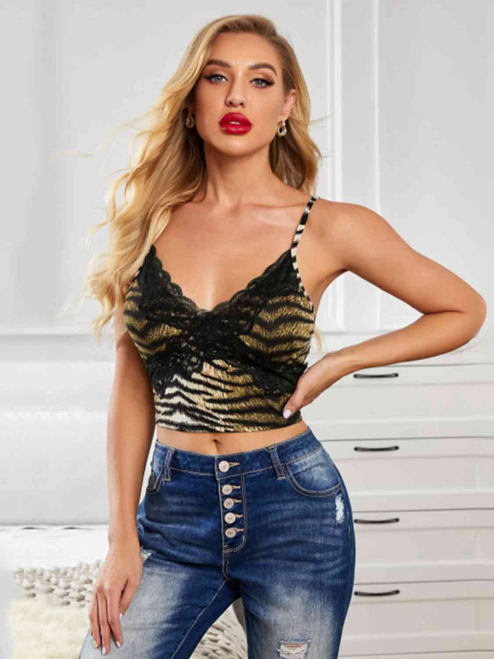 Stilla | Trim Sweatshirt Neck Cami