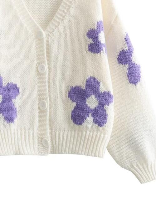 Stilla | Knapper op V-hals Cardigan