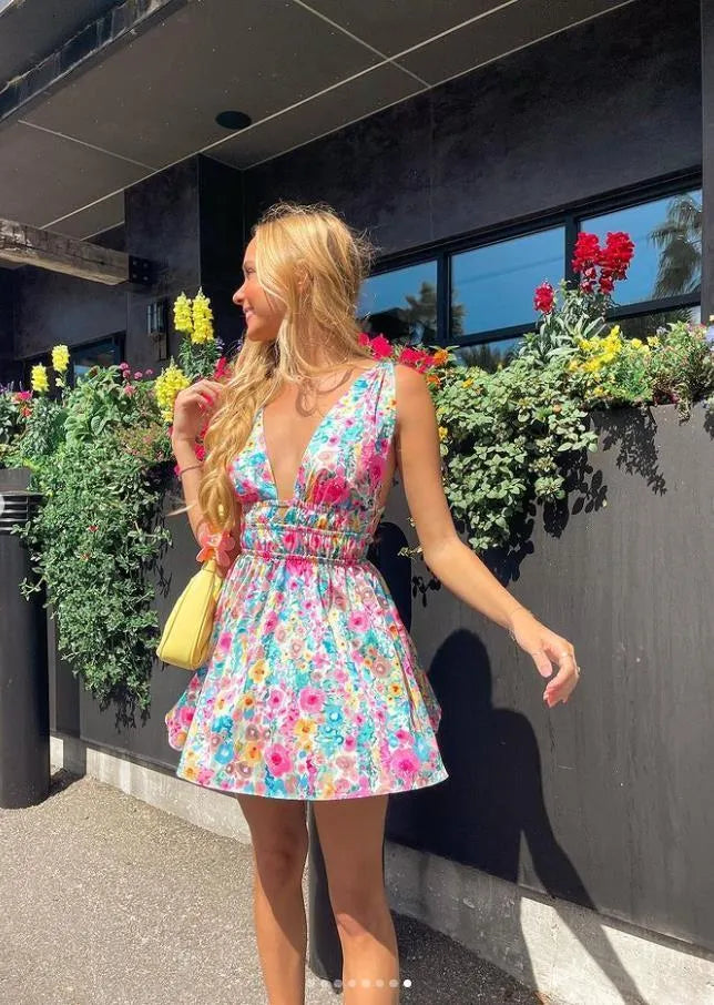 Stilla | Sommerkjole Med Blomstermotiv