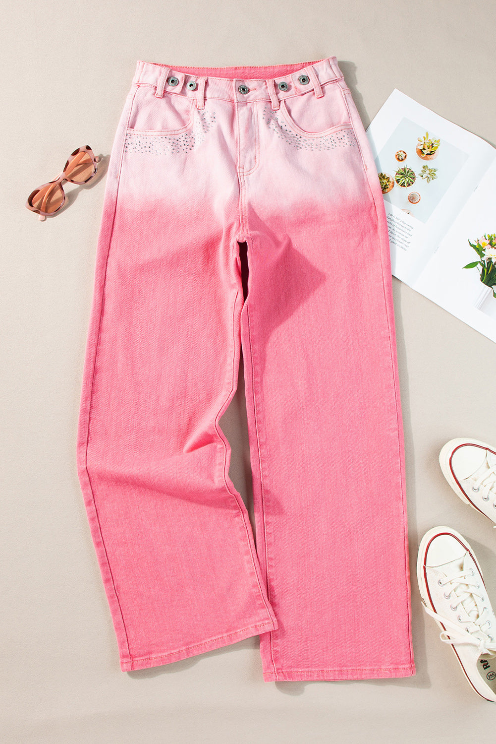 Stilla | Gradient Straight Jeans