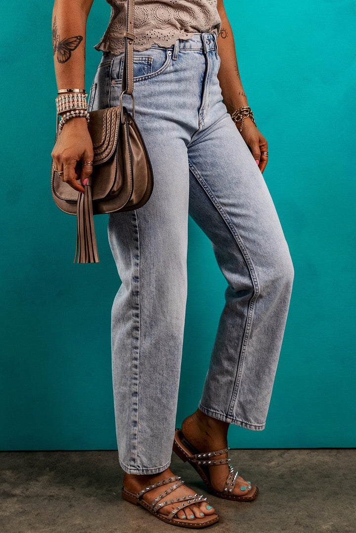 Stilla | Mid-Rise Talje Jeans