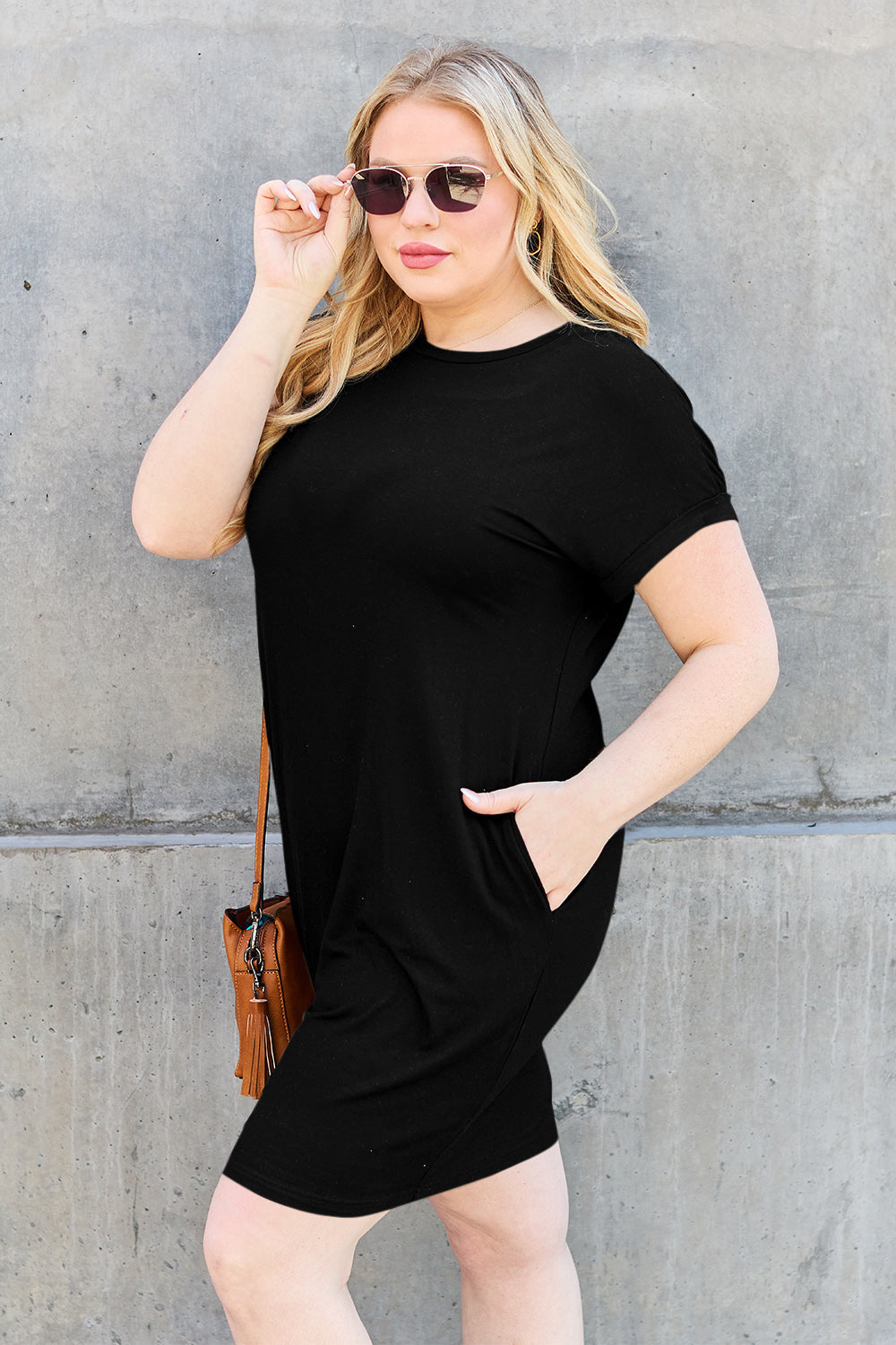 Stilla | Prikket Mesh Puff Sleeve Kjole