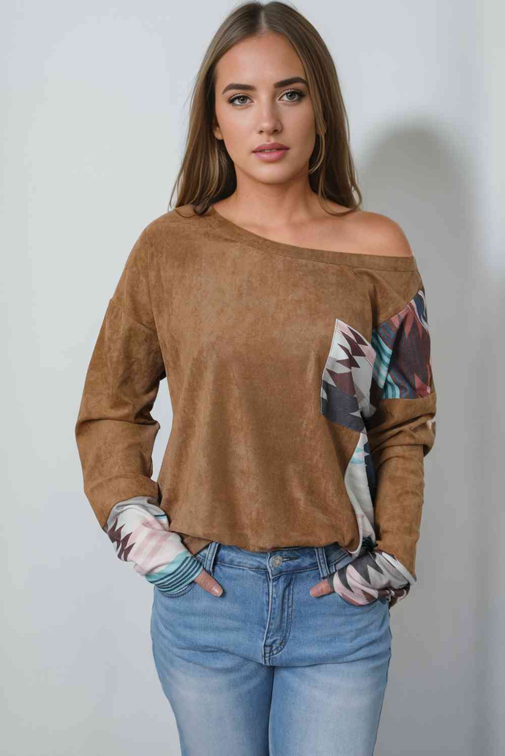 Stilla | Drop Shoulder T-shirt Med Lomme