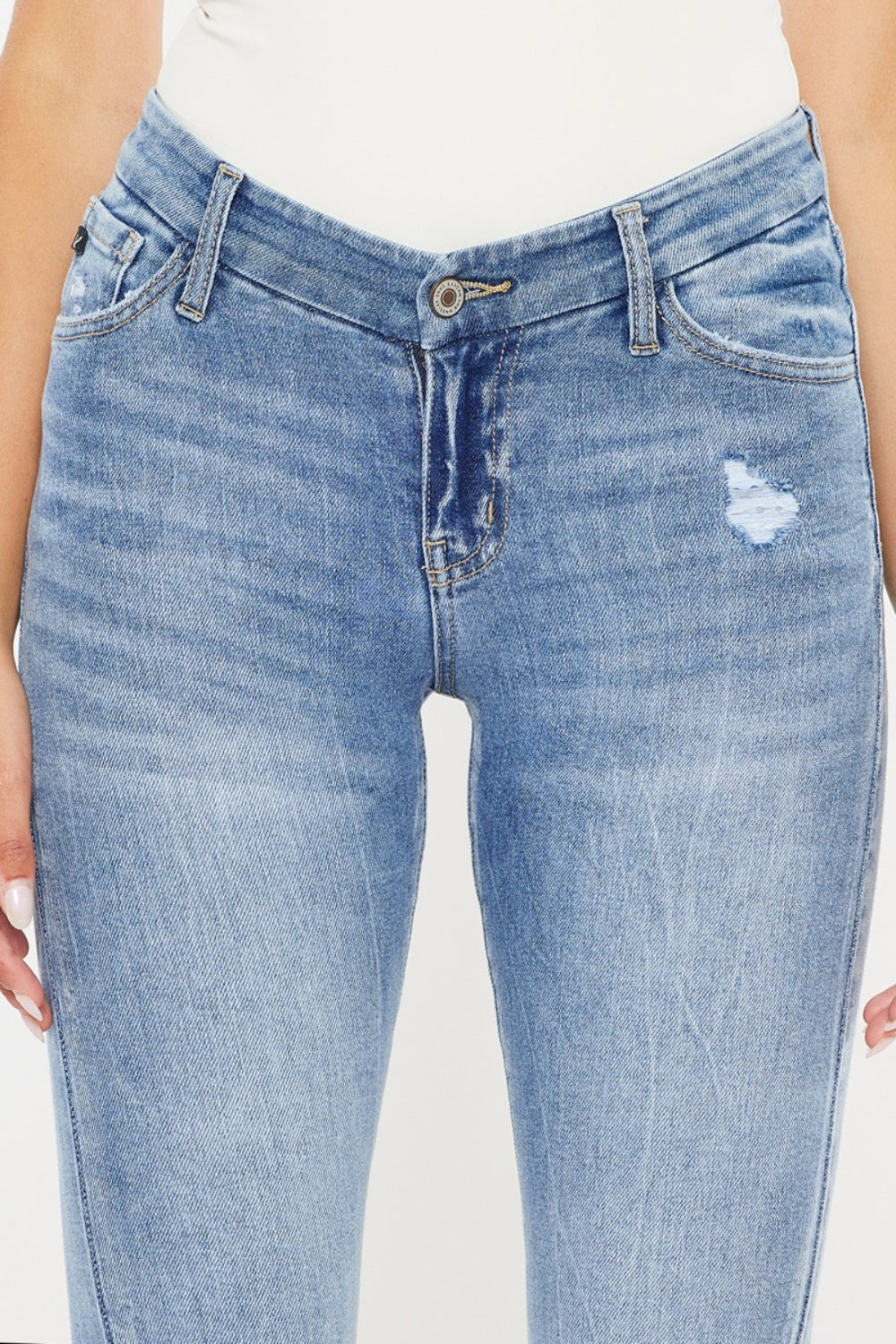 Stilla | Højtaljede kattevipper skinny jeans