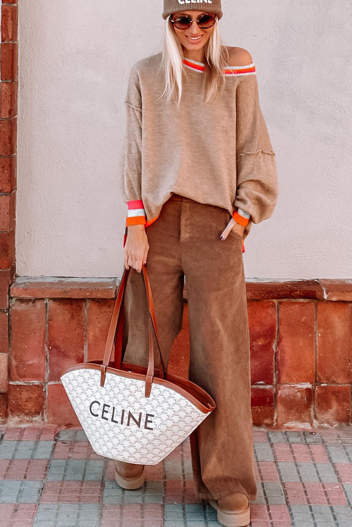 Stilla | Klassisk skåret sweater med stil
