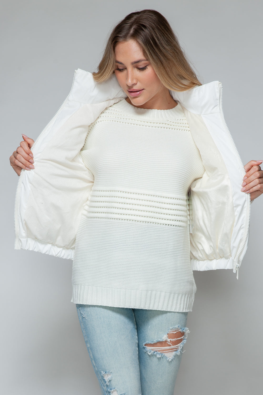 Stilla | Snob Quilted Vest Med Fin Pelsforing