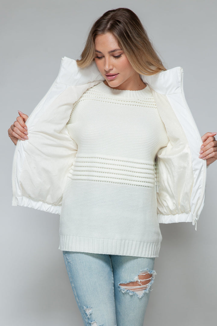 Stilla | Snob Quilted Vest Med Fin Pelsforing