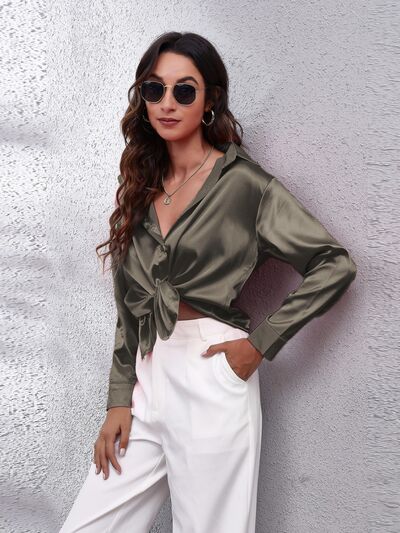 Stilla | Vaffel-strikket Bluse