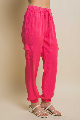 Stilla | Tree Drawstring Tencel Jogger Jeans