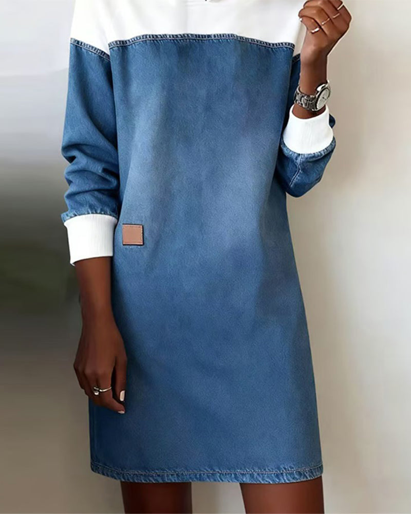 Stilla | Kapel Denim Patchwork Falle Skulder