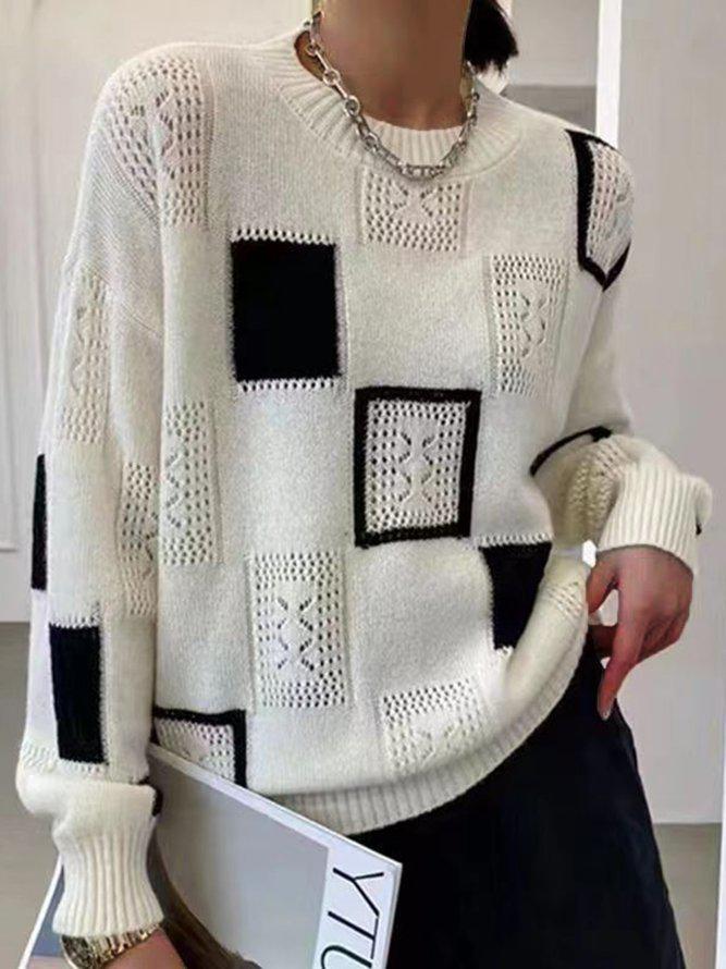 Stilla | Pullover med elegant tryk