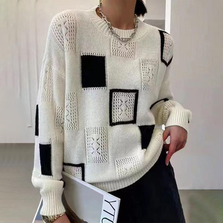 Stilla | Pullover med elegant tryk