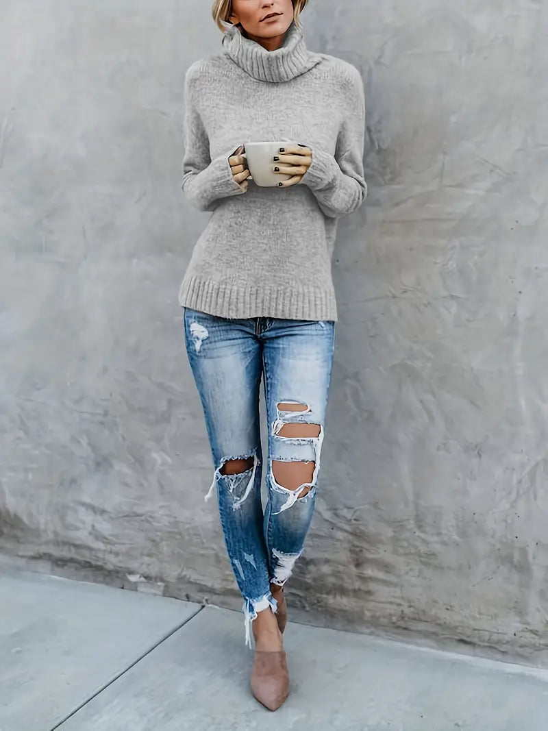 Stilla | Pullover med rullekravepullover