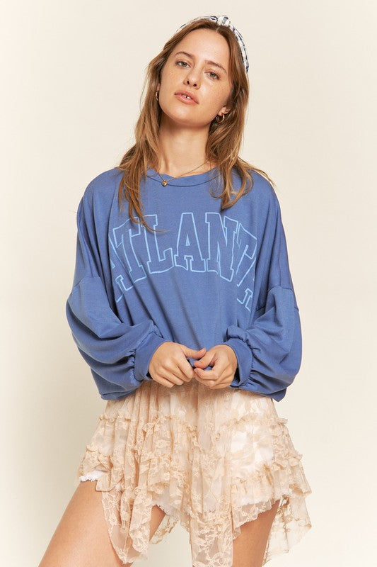 Stilla | Batwing Ærme Top