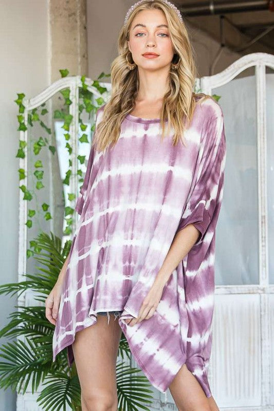 Stilla | Tie Dye Rund Hals Tunika