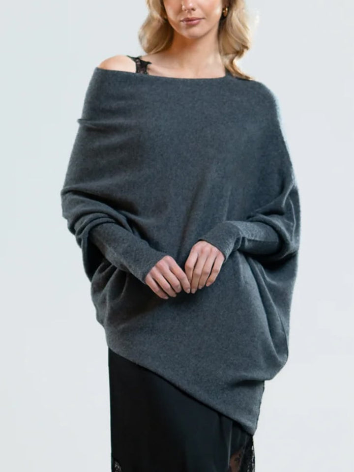 Stilla | Elegant pullover med skulderfri ærmer til damer