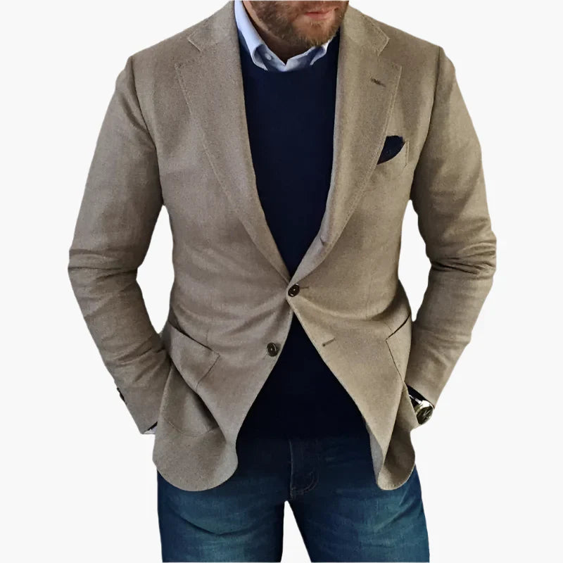Stilla | Blazer Klassisk Elegant Erhverv Fritidsjakke - Stilfuld til Kontor og Hverdag