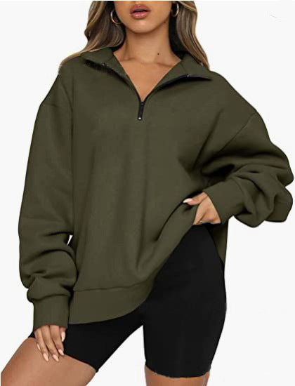 Stilla | Sweatshirt med Krave til Kvinder