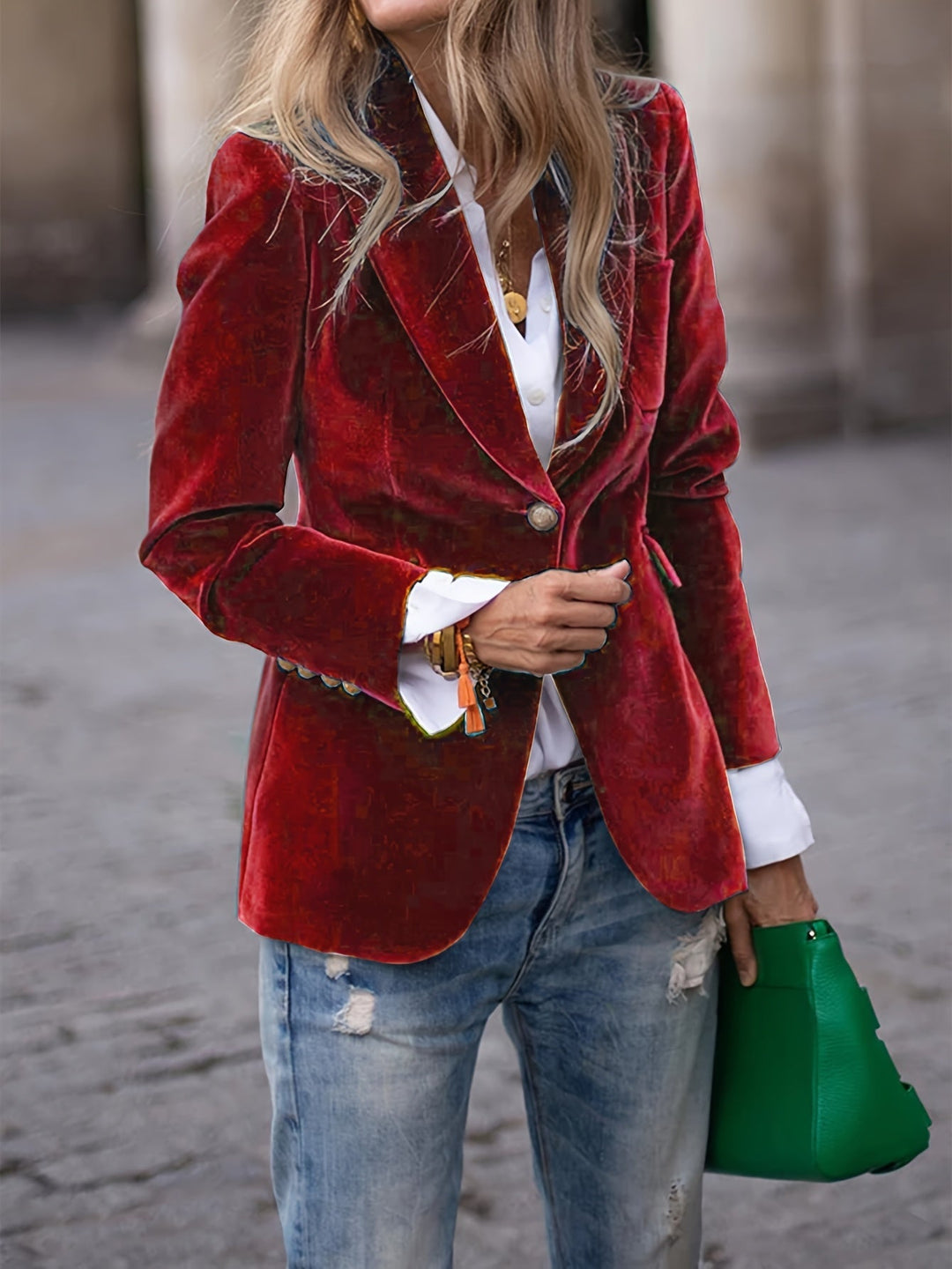 Stilla | Dame Klassisk Snit Blazer