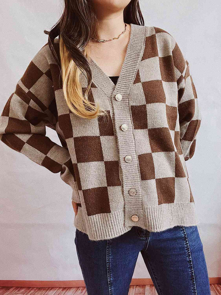 Stilla | Åben Front Knap Cardigan