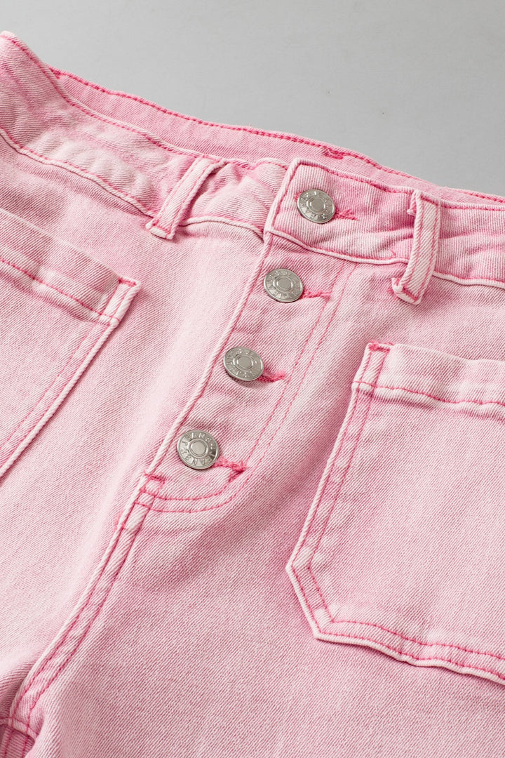 Stilla | Hem Button-Fly Jeans med Lommer