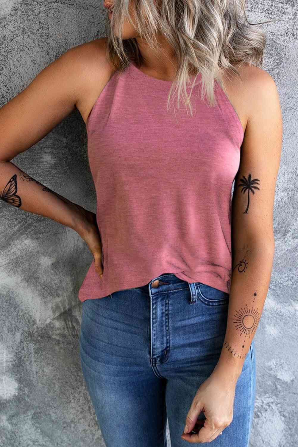 Stilla | Hem Grecian Tank Top