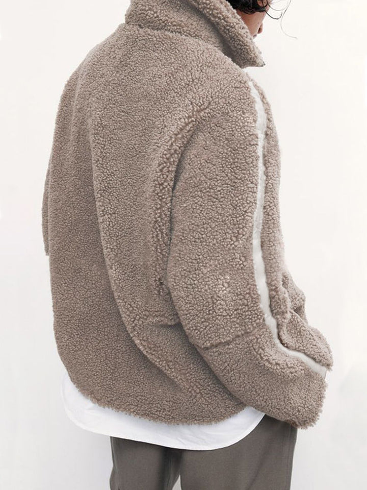Stilla | Up Turtleneck Langærmet Plush Jakke