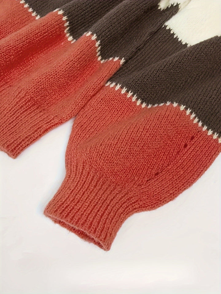 Stilla | Farveblok sweatshirt