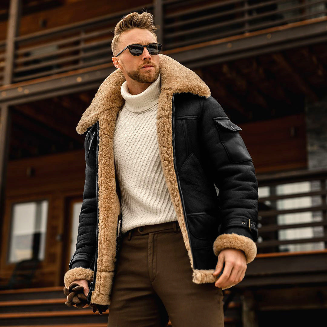 Stilla | Herre Sjakels Aviator Jakke