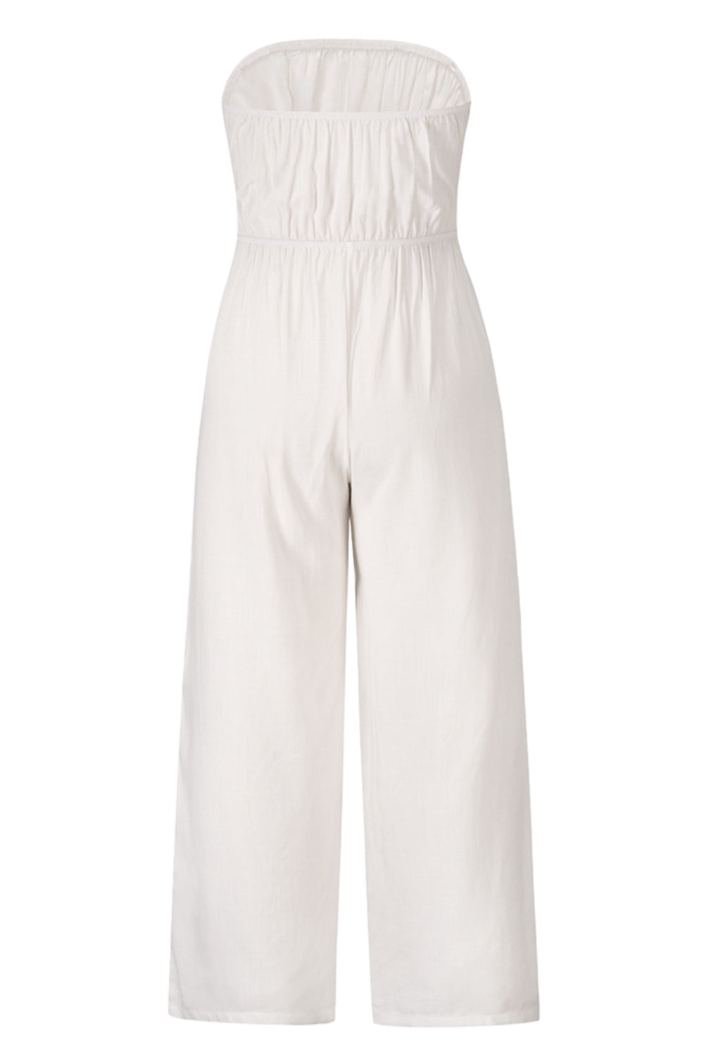Stilla | Cutout Tube Wide Leg Jumpsuit