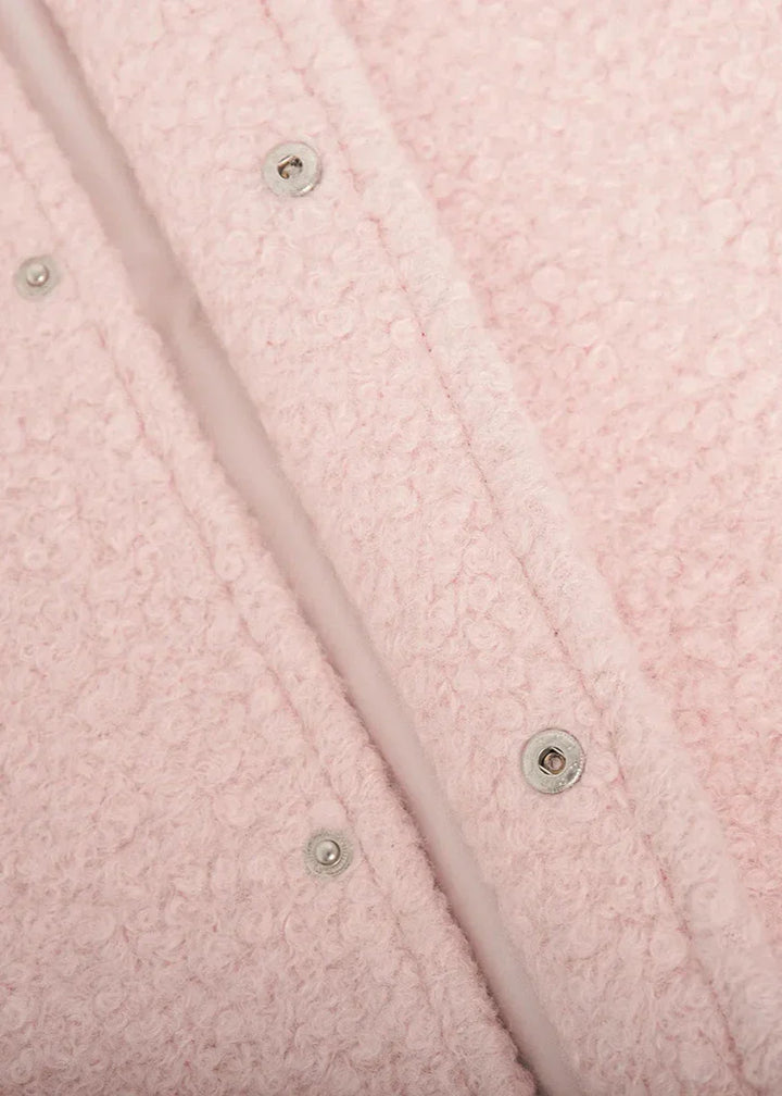 Stilla | Rosa Drop Shoulder Ståkravejakke